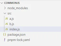 CommonJS 模块化规范的使用